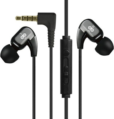 Jabees 13A04 Wired Headset With Mic (Black) 