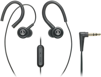 Audio Technica ATH COR150iS BK Wired Headset (Black) 