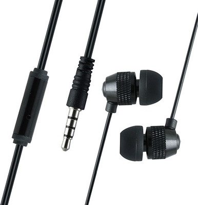 Jabees 13C01 Wired Headset With Mic (Black) 