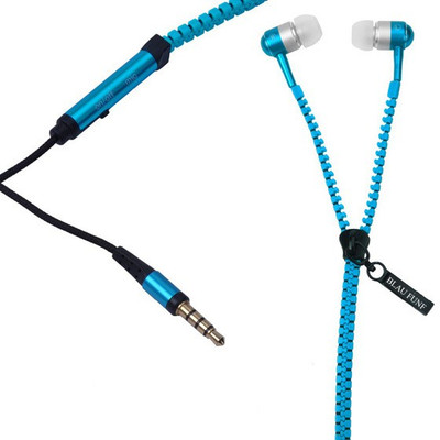 30% OFF on Blau Funf Zipper Wired Headset Blue 30% OFF on Blau Funf Zipper Wired Headset Blue