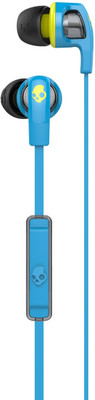Skullcandy S2PGFY-327 Smokin' Buds 2 with Mic1 Stereo Wired Headset (Hot Blue) 