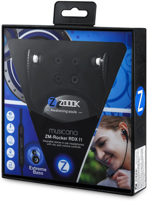 Zoook Rocker RDXI1 Wired Headset (Black) 