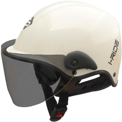 Saviour I-Ride Glossy Unisex Tinted Viso Motorbike Helmet - M