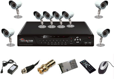 33% OFF on Tentronix Dvr System 8 Channel Home Security Camera