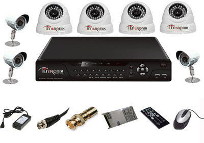 36% OFF on Tentronix Dvr System 8 Channel Home Security Camera