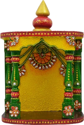 55% OFF on RajLaxmi Wooden Home Temple Height: 28.75 cm 55% OFF on RajLaxmi Wooden Home Temple Height: 28.75 cm