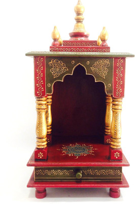 18% OFF on Shivay Arts Wooden Home Temple Multicolor 18% OFF on Shivay Arts Wooden Home Temple Multicolor