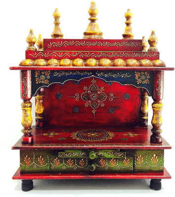 30% OFF on Shivay Arts Wooden Home Temple Height: 46 cm 30% OFF on Shivay Arts Wooden Home Temple Height: 46 cm