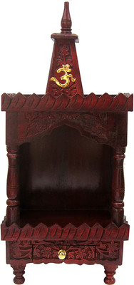 48% OFF on Decorhand Wooden Home Temple Height: 53.3 cm 48% OFF on Decorhand Wooden Home Temple Height: 53.3 cm