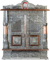 33% OFF on Akshar Furniture Aluminium Oxodized Aluminium Home Temple Height: 56 cm 33% OFF on Akshar Furniture Aluminium Oxodized Aluminium Home Temple Height: 56 cm
