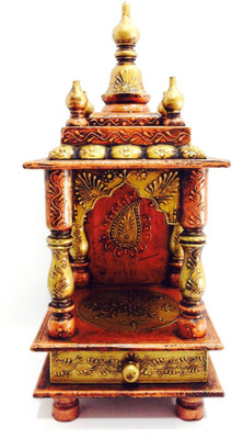 23% OFF on Shivay Arts Wooden Home Temple Height: 46 cm 23% OFF on Shivay Arts Wooden Home Temple Height: 46 cm
