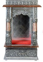 25% OFF on Akshar Furniture Aluminium Oxodized Aluminium Home Temple Height: 41 cm 25% OFF on Akshar Furniture Aluminium Oxodized Aluminium Home Temple Height: 41 cm