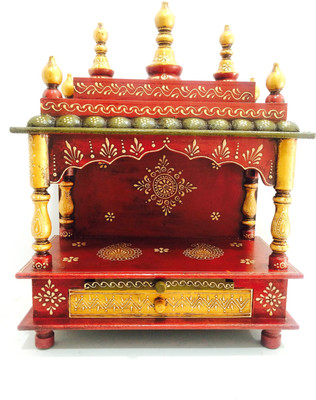 16% OFF on Shivay Arts Wooden Home Temple Height: 45 cm 16% OFF on Shivay Arts Wooden Home Temple Height: 45 cm