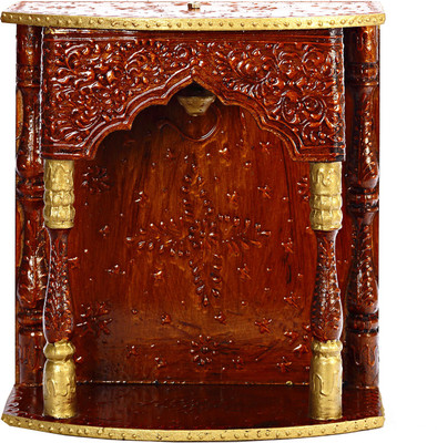 66% OFF on Aapno Rajasthan Wooden Home Temple Height: 27 cm 66% OFF on Aapno Rajasthan Wooden Home Temple Height: 27 cm
