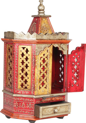 41% OFF on HomeandBazaar Wooden Home Temple Height: 45 cm 41% OFF on HomeandBazaar Wooden Home Temple Height: 45 cm