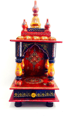 26% OFF on Shivay Arts Wooden Home Temple Height: 45 cm 26% OFF on Shivay Arts Wooden Home Temple Height: 45 cm