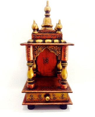 26% OFF on Shivay Arts Wooden Home Temple Height: 45 cm 26% OFF on Shivay Arts Wooden Home Temple Height: 45 cm
