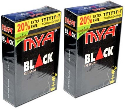 Mya Black Dj Rum Assorted Hookah Flavor