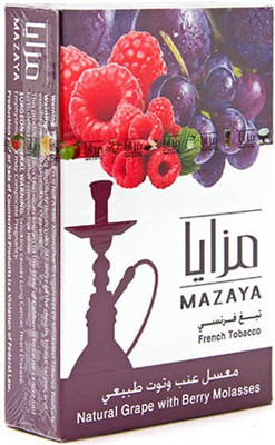 Mazaya Natural Grape with Berry Molasses Grape Hookah Flavor Mazaya Natural Grape with Berry Molasses Grape Hookah Flavor