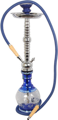 Arabian Nights 22.5 inch Steel, Glass Hookah