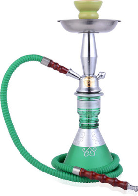 15% OFF on Arabian Nights 11 inch Steel, Glass Hookah