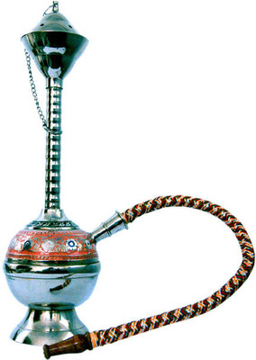 59% OFF on Rastogi Handicrafts 6 inch Brass Hookah 59% OFF on Rastogi Handicrafts 6 inch Brass Hookah