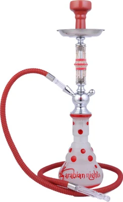14% OFF on Arabian Nights 20 inch Steel, Glass Hookah