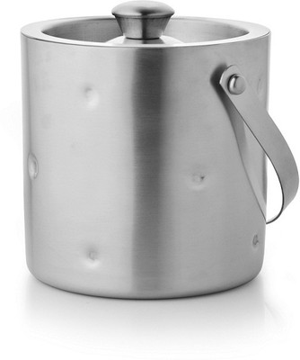 26% OFF on Mosaic Dimple Small Stainless Steel Ice Bucket Silver 1 L 26% OFF on Mosaic Dimple Small Stainless Steel Ice Bucket Silver 1 L