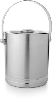 5% OFF on Mosaic Ice Bucket Ring Small Stainless Steel Ice Bucket Silver 1.5 L