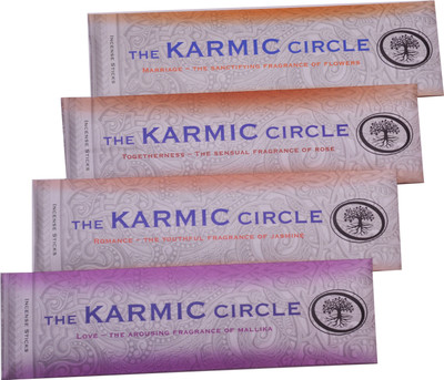 The Karmic Circle Feelings Collection 4 Fragrances Incense Sticks