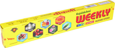 Rajalakshmi Weekley Asssorted Seven Fragrances Incense Sticks Rajalakshmi Weekley Asssorted Seven Fragrances Incense Sticks
