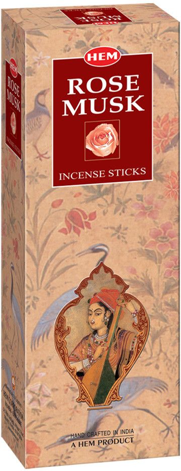 Hem Rose Musk Incense Sticks