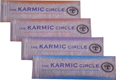 The Karmic Circle Feelings Collection 4 Fragrances Incense Sticks The Karmic Circle Feelings Collection 4 Fragrances Incense Sticks