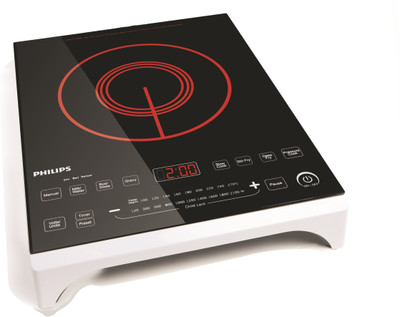 Philips HD4909 Induction Cooktop (Black, Touch Panel) Philips HD4909 Induction Cooktop (Black, Touch Panel)
