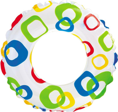 37% OFF on Intex Lively Print Swim Ring - Square Inflatable Water Games 37% OFF on Intex Lively Print Swim Ring - Square Inflatable Water Games