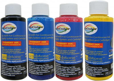 73% OFF on GoColor Universal Pigment 100 ml x 4 Color Combo (B/C/M/Y) (for HP / Canon / Epson) Cyan Ink 73% OFF on GoColor Universal Pigment 100 ml x 4 Color Combo (B/C/M/Y) (for HP / Canon / Epson) Cyan Ink