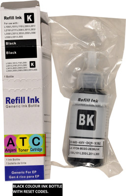 45% OFF on Anjani Toners Cartridges Epson L100/L200/L210/L300/L350/L355/L455/L550/L555 Black Ink 45% OFF on Anjani Toners Cartridges Epson L100/L200/L210/L300/L350/L355/L455/L550/L555 Black Ink
