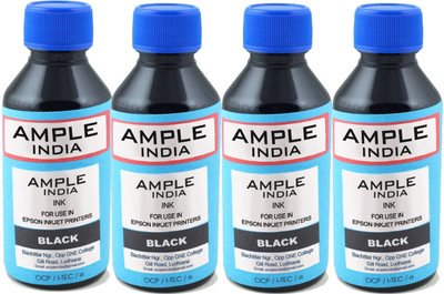 48% OFF on Ample India 100ML Compatible for Epson L100,L110,L200,L210,L300,L350,L355,L550,L555 Black Ink 48% OFF on Ample India 100ML Compatible for Epson L100,L110,L200,L210,L300,L350,L355,L550,L555 Black Ink