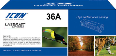 71% OFF on ICON Compatible HP Laserjet Cb436a Black Toner 71% OFF on ICON Compatible HP Laserjet Cb436a Black Toner