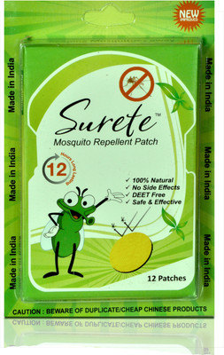 5% OFF on Surete Herbal Mosquito Repellent Patch 5% OFF on Surete Herbal Mosquito Repellent Patch