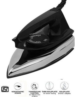 Indigo Mery 750W Dry Iron (Black) 