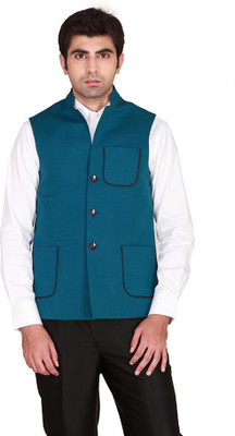 20% OFF on Givo Sleeveless Solid Men's Nehru Linen Jacket 20% OFF on Givo Sleeveless Solid Men's Nehru Linen Jacket