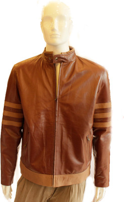 58% OFF on Tab Fashion Full Sleeve Solid Men's Leather Jacket