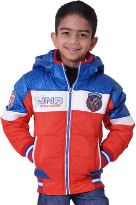 68% OFF on Little Bugs Full Sleeve Self Design Boy's Quilted Jacket