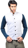 63% OFF on Fbbic Sleeveless Solid Men's Plain Jacket