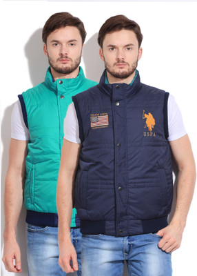 us polo sleeveless jackets