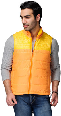 52% OFF on Yepme Sleeveless Solid Men's Quilted Jacket