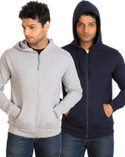 40% OFF on Campus Sutra Full Sleeve Solid Men's Fleece Jacket