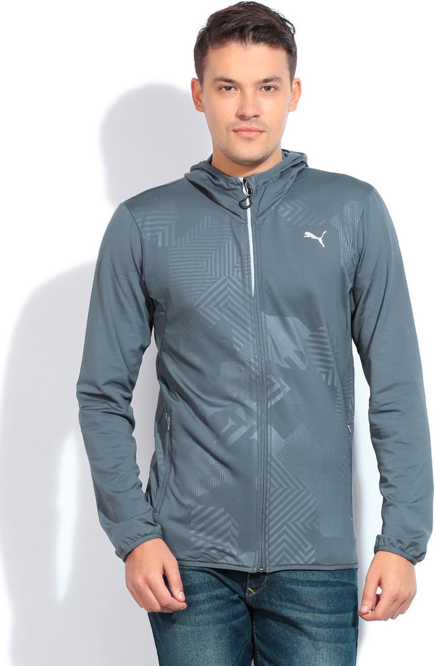 Puma Full Sleeve Printed Men's Jacket - Buy turbulence