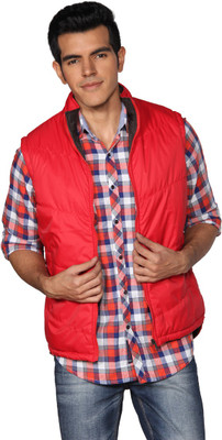 51% OFF on Provogue Sleeveless Solid Men's Quilted Jacket 51% OFF on Provogue Sleeveless Solid Men's Quilted Jacket